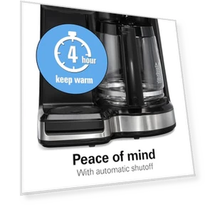 Programmable Drip Hot and Iced Coffee Maker & Single Serve Coffee Machine — Coffee Makers, Hamilton Beach