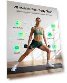 Smart Scale for Body Weight — Body Composition Analysis, runstar