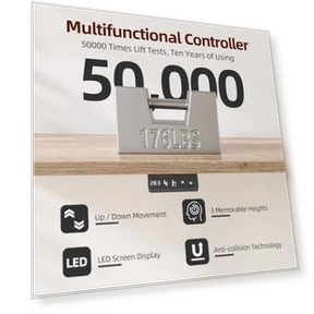 Standing Desk with Two Drawers — Office, TIQLAB