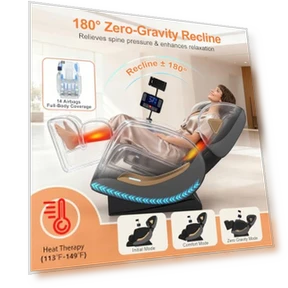 Upgraded Massage Chair Full Body — Beds & Tables, GOLD TIME