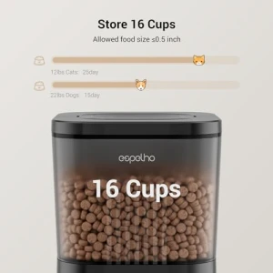 Automatic Cat Feeder with Camera — Automatic Pet Feeder, Espelho