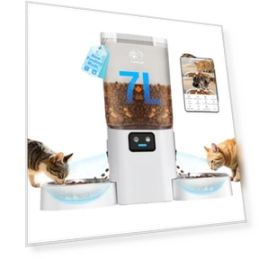 Automatic Pet Feeder with Dual HD Cameras — Automatic Feeders, Frienhund