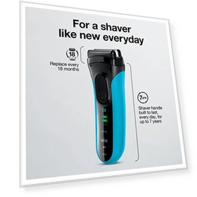 Electric Razor with Precision Trimmer — Foil, Braun