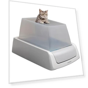 Self-Cleaning Automatic Litter Box with Top-Entry and Motion-Sensing — Training Systems, PetSafe