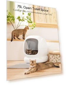 Self-Cleaning Cat Litter Box — Self-Cleaning, Meowant