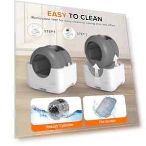 Self Cleaning Litter Box — Waste Bins, PetJoi