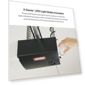 Smart Garage Door Opener with Chain Drive and LED Lighting — Opener Systems, Genie