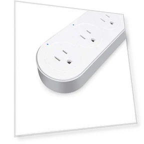 Smart Power Strip with WiFi, Surge Protection, 4 Outlets, 3 USB Ports — Power Solutions & Surge Protection, Contixo