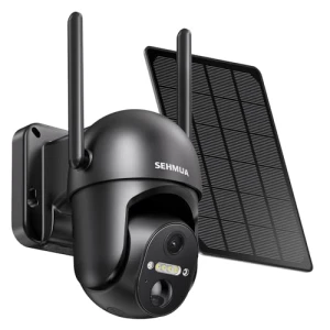 Solar Security Camera Wireless Outdoor — Security Camera, SEHMUA