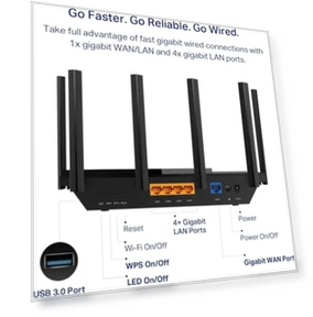 Tri-Band WiFi 6E Router — Routers, TP-Link