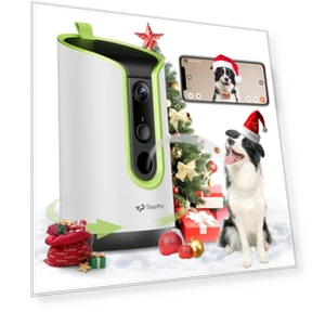 Ultra HD Pet Camera with Treat Dispenser — Cameras & Monitors, TKENPRO