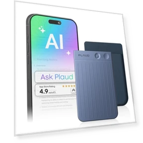 AI Voice Recorder with Transcription and Summarization — Voice Recognition & Productivity Software, Plaud