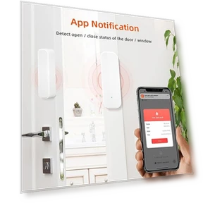 Door and Window Sensor — Smart Home Security, PHOVOLT