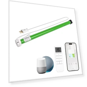 Main Power Voltage Blinds Motor with Smart Plug — Smart Home Modules, Rollerhouse