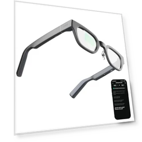 Smart Glasses with AR Display and AI Translation — Smart Glasses, inmo