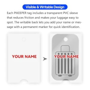Smart QR Code Luggage Tags — Smart Luggage, PIKEEPER