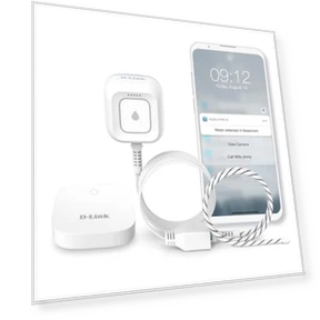 WiFi Water Leak Detector Starter Kit — Water Leak Detection Systems, D-Link