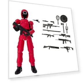 3D Printed Robot Figure with Movable Joints and Accessories — Heroic Collectibles, Home Textile Star