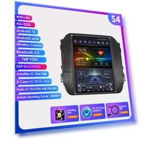 9.7-inch 2Din Android Car Multimedia Receiver — In-Dash, Hizpo