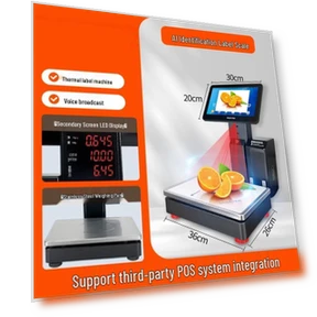 AI Smart Barcode Weighing Scale — Shipping Scales, Hengcheng