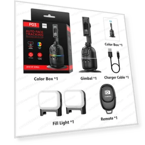 AI Tracking Stabilizer Gimbal — Steady Shots, happy520