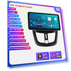 Android Car Stereo with AI Voice Navigation — In-Dash, Hizpo