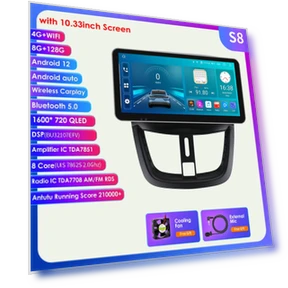 Android Car Stereo with GPS Navigation — In-Dash, Hizpo