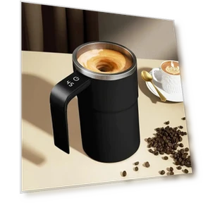 Automatic Self-Stirring Magnetic Coffee Mug — Beverage Warmers, Werecord