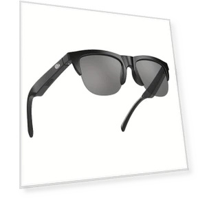 Bluetooth Polarized Sunglasses with Touch Control — Smart Glasses, Musk