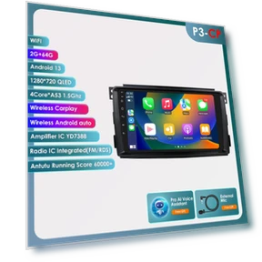 Car Multimedia System with Apple CarPlay and Android Auto — In-Dash, Hizpo