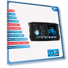 Car Multimedia System with GPS and 4G LTE — In-Dash, Hizpo