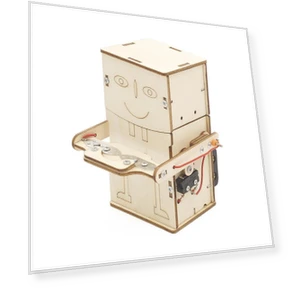 Coin-Eating Robot Science Experiment Set — Educational, TinyJoy