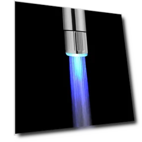 Color Changing Temperature Sensor Faucet Head — , Arabella