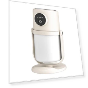 Compact Rotating USB Humidifier with Night Light — Air Moisturizers, Perfect choice for your home