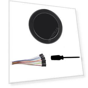 Development Board with Round Touch Screen — Character Modules, ElectroCN