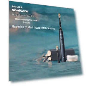 DiamondClean AI Electric Toothbrush — Rotating Electric Toothbrushes, Philips