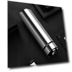 Digital Thermos Cup with Temperature Display — Beverage Warmers, TOP-MALL-001