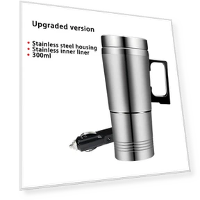 Electric Car Kettle with Smart Temperature Control — Beverage Warmers, Your Customized Mall