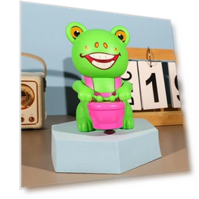 Handcrank Drum Toy For Toddlers — Musical Toys, GlimmerGuild