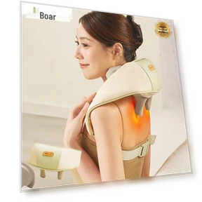 Heated Shoulder and Neck Kneading Massager Shawl — Back Relief Solutions, Bear