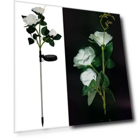 LED Rose Flower Lamp — Outdoor String Lights, Smart Mouse