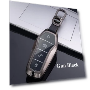 Metal Car Key Case with Smart Remote Control — Key Holders & Accessories, Autopedal