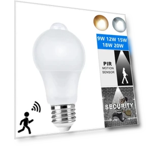 Motion Sensor LED Light Bulb — Motion Sensors, GuangZhouZhenqin