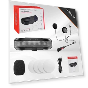 Motorcycle Helmet Signal Light — Helmets & Accessories, YJMP Auto Parts