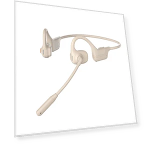 Open Air Conduction Headset with AI Real Time Translation — In-Ear Headphones, Aura Living