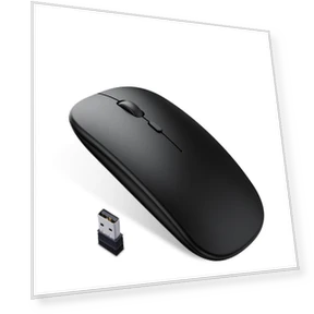 Rechargeable Wireless Mouse — Mouse Pads, Chic Interiors