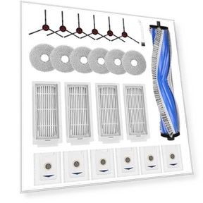 Robot Vacuum Cleaner Replacement Parts Kit — Parts & Accessories, Simplistic Living Home