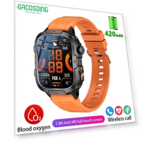Rugged Smartwatch for Men — Smartwatches, SACOSDING
