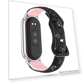 Silicone Flower 3D Engraved Bracelet — Smartwatches, Explorer Outdoors