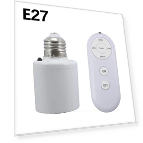 Smart Bulb Holder with Remote Control — Light Sockets, XHJ12